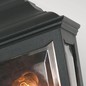 Preview: Elstead Kerry Außen-Deckenleuchte E27 Schwarz IP44 Anti-Meerwasser