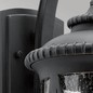 Preview: Elstead Admirals Cove Außen-Wandleuchte E27 48cm Strukturiertes Schwarz IP44 Anti-Meerwasser