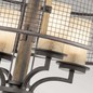 Preview: Elstead Ahrendale Kronleuchter E27 4-fach Amboss-Eisen