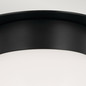 Preview: Elstead Albers Deckenleuchte E27  Schwarz Opalglas