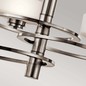 Preview: Elstead Aleeka LED Kronleuchter G9 3-fach Klassisches Zinn