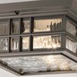 Preview: Elstead Beacon Square Außen-Deckenleuchte E27 2-fach Ältere Bronze IP44 Anti-Meerwasser