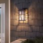 Preview: Elstead Beacon Square Außen-Wandleuchte E27 36cm Ältere Bronze IP44 Anti-Meerwasser