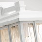 Preview: Elstead Beacon Square Außen-Wandleuchte E27 30cm Weiß IP44 Anti-Meerwasser