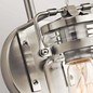Preview: Elstead Brinley Wandleuchte E27 Nickel gebürstet