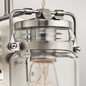 Preview: Elstead Brinley Wandleuchte E27 Nickel gebürstet
