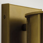 Preview: Elstead Camillo Außenwandleuchte E27 Lackiertes Naturmessing IP44