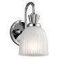 Preview: Elstead Cora LED Wandleuchte G9 Poliertes Chrom IP44