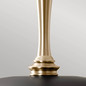 Preview: Elstead Delarosa Pendelleuchte E27  Schwarz und Champagnerbronze Schwarz