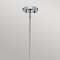 Preview: Elstead Everly Hängeleuchte E27 51cm Chrom