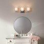 Preview: Elstead Hendrik LED Wandleuchte G9 3-fach Poliertes Chrom IP44