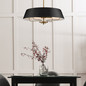 Preview: Elstead Luella Pendelleuchte E14 4-fach Schwarz und Messing