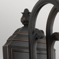 Preview: Elstead Luverne Außen-Wandleuchte E27 46cm Rubinierte Bronze IP44