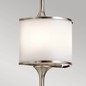 Preview: Elstead Mona LED Wandleuchte G9 2-fach 76cm Klassisches Zinn IP44