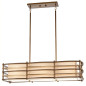 Preview: Elstead Moxie Kronleuchter E27 3-fach Cambridge Bronze