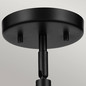 Preview: Elstead Niva Wandleuchte E27 Schwarz Schwarz