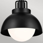 Preview: Elstead Niva Wandleuchte E27 Schwarz Schwarz