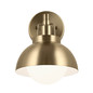 Preview: Elstead Niva Wandleuchte E27 Champagnerbronze Champagnergold