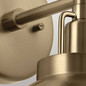 Preview: Elstead Niva Wandleuchte E27 Champagnerbronze Champagnergold