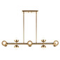 Preview: Elstead Palta Pendelleuchte E14 10-fach Champagnerbronze Champagnergold
