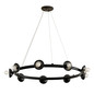 Preview: Elstead Palta Pendelleuchte E14 9-fach Satinschwarz Schwarz