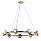 Preview: Elstead Palta Pendelleuchte E14 9-fach Champagnerbronze Champagnergold