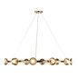 Preview: Elstead Palta Pendelleuchte E14 9-fach Champagnerbronze Champagnergold