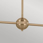 Preview: Elstead Phix Pendelleuchte E27 4-fach Schwarz und Champagnerbronze Schwarz