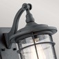 Preview: Elstead Royal Marine Außen-Wandleuchte E27 34cm alt Schwarz IP44
