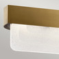 Preview: Elstead Serene LED Pendelleuchte Naturmessing Messing