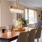 Preview: Elstead Serene LED Pendelleuchte Naturmessing Messing