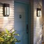 Preview: Elstead Sorel LED Außen-Wandleuchte GU10 41cm Architektonische Bronze IP44