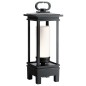 Preview: Elstead South Hope LED Außen-Stehleuchte 47cm Bluetooth Lautsprecher Rubinierte Bronze IP44