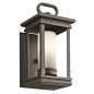 Preview: Elstead South Hope Außen-Wandleuchte E14 30cm Rubinierte Bronze IP44