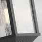 Preview: Elstead Springfield Außen-Wandleuchte E27 34cm alt Schwarz IP44