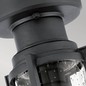 Preview: Elstead Suri Außen-Stehleuchte E27 28cm Strukturiertes Schwarz IP44 Anti-Meerwasser