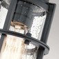 Preview: Elstead Suri Außen-Stehleuchte E27 28cm Strukturiertes Schwarz IP44 Anti-Meerwasser