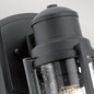 Preview: Elstead Suri Außen-Wandleuchte E27 29cm Strukturiertes Schwarz IP44 Anti-Meerwasser
