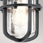Preview: Elstead Suri Außen-Wandleuchte E27 29cm Strukturiertes Schwarz IP44 Anti-Meerwasser