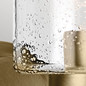 Preview: Elstead Winslow Wandleuchte E27 Naturmessing Glas mit Luftbläschen