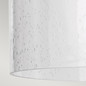 Preview: Elstead Winslow Deckenleuchte E27 Naturmessing Glas mit Luftbläschen