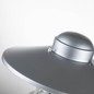 Preview: Elstead Klampenborg Außen-Stehleuchte E27 32cm Silber IP44