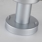 Preview: Elstead Klampenborg Außen-Stehleuchte E27 32cm Silber IP44