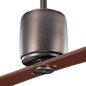 Preview: Elstead Ferron leiser Deckenventilator Ø152cm DC-Motor + Fernbedienung Ölgebürstete Bronze