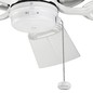 Preview: Elstead Kevlar leiser Deckenventilator Ø107cm IP44 Außenbereich
