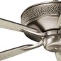 Preview: Elstead Monarch II leiser Deckenventilator Ø132cm Holz + Fernbedienung