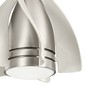 Preview: Elstead Terna leiser Deckenventilator mit LED Licht Ø38cm + Fernbedienung Champagner