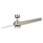 Preview: Elstead Xety leiser Deckenventilator mit LED Licht Ø142cm + Fernbedienung Champagner