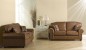 Preview: Elstead Leaves Brown Gold Tischleuchte E27 Braun und Gold Creme, Made in UK
