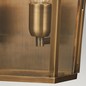 Preview: Elstead Mansion House Außen-Wandleuchte E27 2-fach Gealtertes Messing IP44